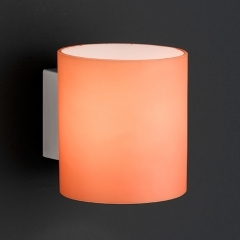 Aqaba Orange Glass Wall Light