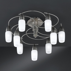 Funan Low Energy 9 Lamp Ceiling Light