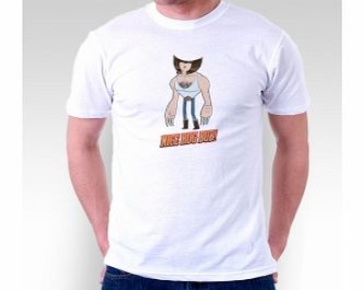 Nice Rug White T-Shirt Large ZT Xmas