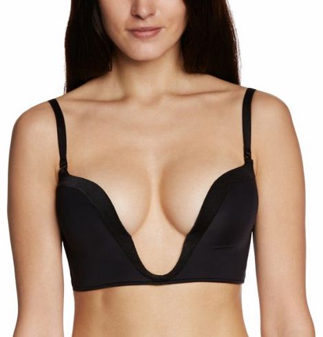 Wonderbra New Ultimate Plunge Womens Bra Black 34DD