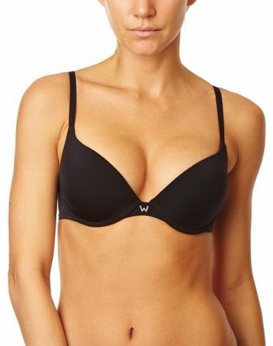 T-Shirt Bra Push-Up Womens Bra Black 34DD