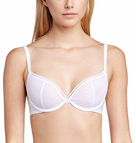 Wonderbra Womens Natural Push Up Everyday Bra, White, 36C