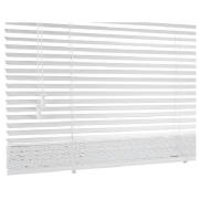 Venetian Blind, 25mm Slats, Pure White 105cm