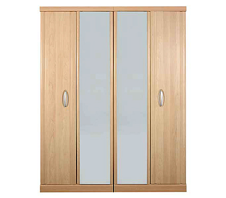 Caxton Furniture Strata 4 Door Wardrobe