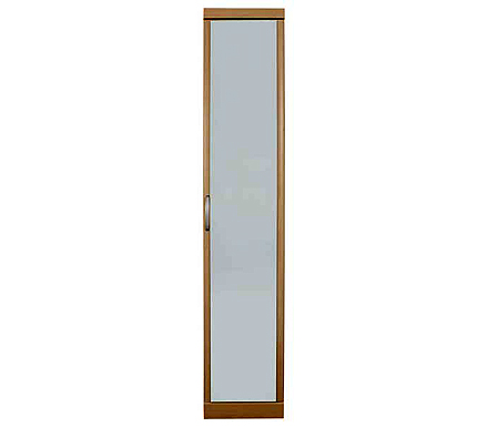 Caxton Furniture Strata Single Mirrored Wardrobe