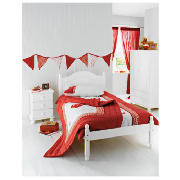 Woodbury Bed Frame White Single And Montesa