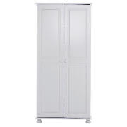 Woodbury Double Wardrobe, White