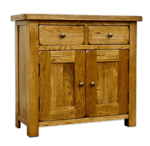 Woodbury Solid Oak Compact Sideboard