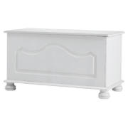 Woodbury Storage Chest, White