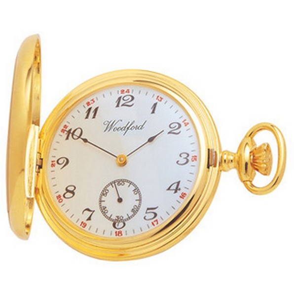 Full Hunter Arabic Jewel Mechanical Pocket Watch