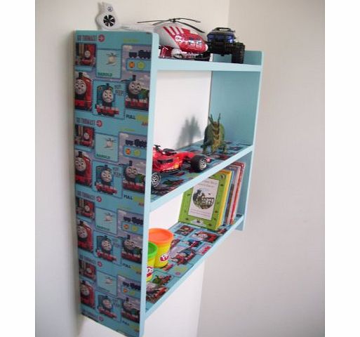 woodiquechic 60cm Boys Thomas The Tank Engine Shelves, Childrens Bedroom, Furniture, Toy Storage, Nursery, Bookcase