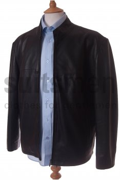 Mens Zip Front Causal Jacket