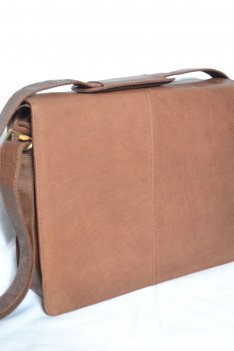 Woody Brown Messenger Bag