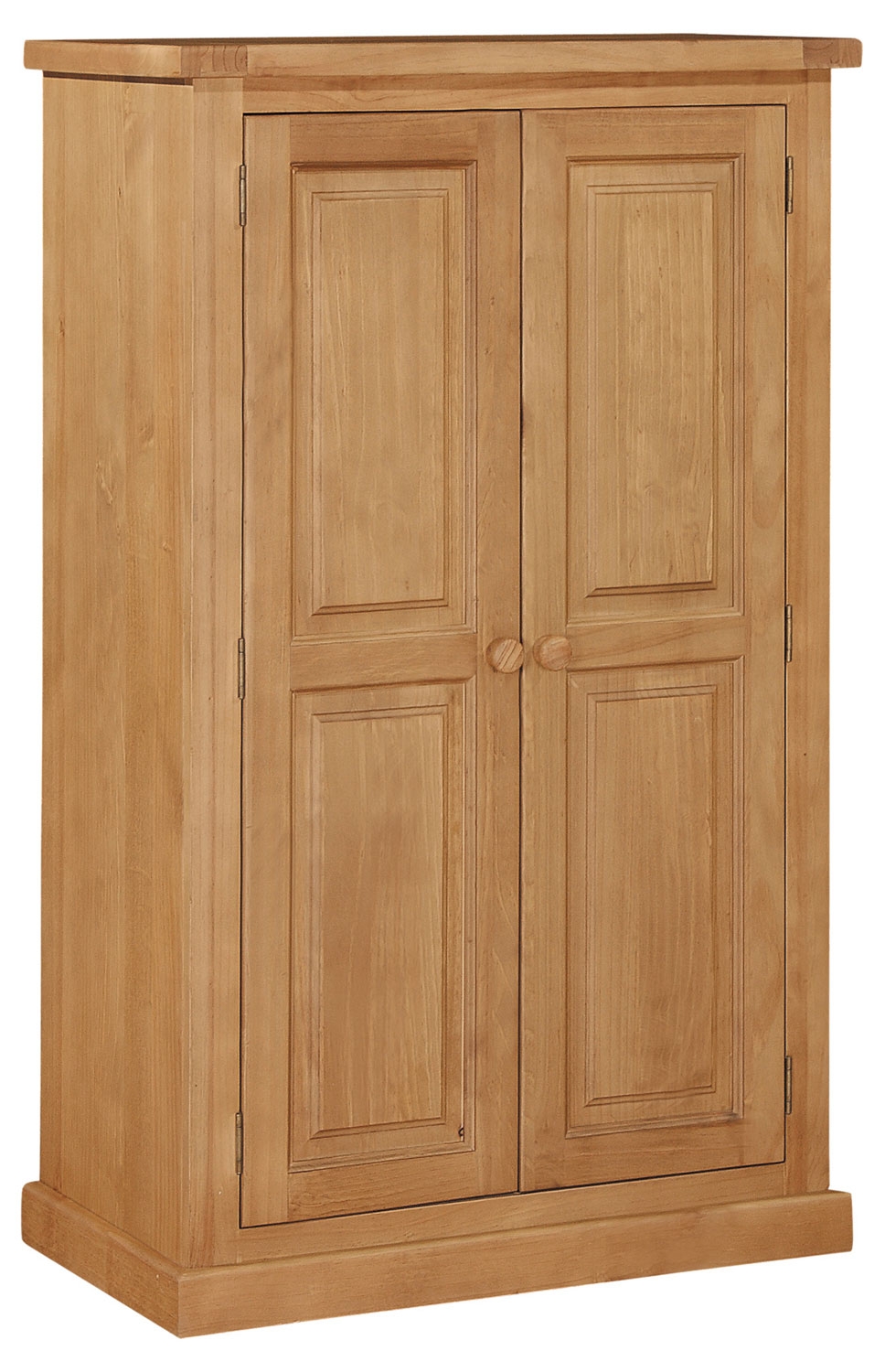 Pine Small Double Wardrobe