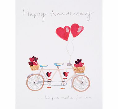 Woodmansterne A Bicycle Made For Two Anniversary