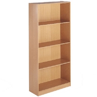 Impact 18mm Bookcase 3 shelves Maple