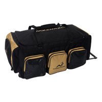 Woodworm Gold Wheelie Bag.