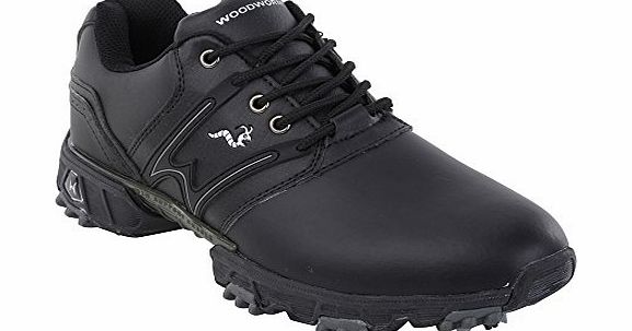 Woodworm Tour II Men Golf Shoes Black/Black 7.5