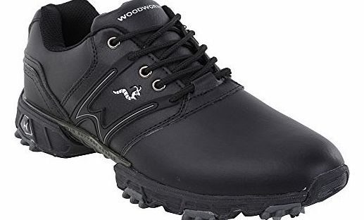 Woodworm Tour II Men Golf Shoes Black/Black 8