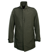 Khaki Lightweight Longer Length Coat