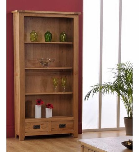 Cabos 3 Shelf 2 Drawer Bookcase