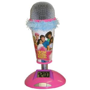 Worlds Apart High School Musical Microphone Alarm Clock