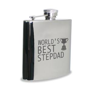 Step Dad Hipflask