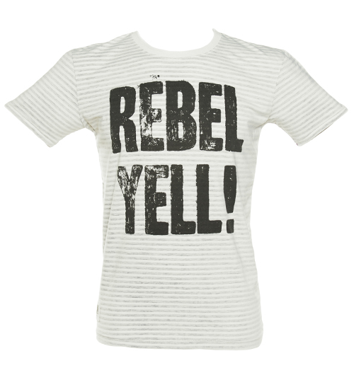 Mens Billy Idol Rebel Yell Reverse Stripe