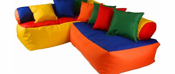 Wrigglebox Corner Sofa Child Furniture Toddler Seat Corner Bedroom Soft Play Childminder Nursery