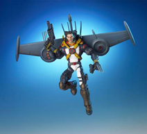 - Super Poseable Air Strike Wolverine