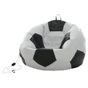 X-ROCKER Footie 2.0 Sound Bean Bag