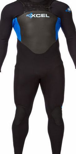 Xcel Mens Xcel SLX 3/2mm Chest XZip Wetsuit - Blue