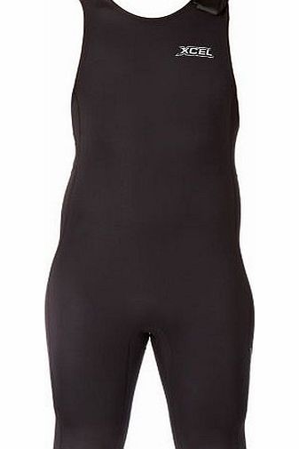 Xcel Mens Xcel X Flex 2mm Short John Wetsuit - Black