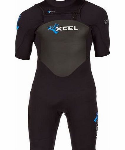 Xcel Mens Xcel X Flex 2mm XZip Chest Zip Wetsuit -