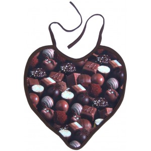 Sweetheart Chocolate Lover Baby Bib