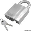 57mm Stainless Steel Padlock With 2 Keys