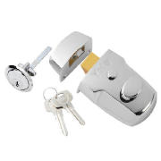 Door lock - P77 Nightlatch Modern Chrome