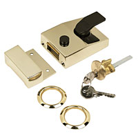 Night Latch Brass 60mm Backset