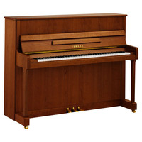 P116 Upright Piano Dark American Walnut