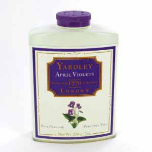 Yardley April Violets Talc 200g