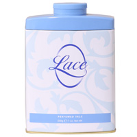 Lace 200gr Tinned Talcum Powder