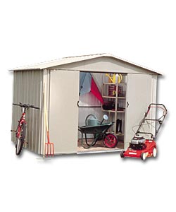 Deluxe Metal Garden Shed 2.02x2.85m