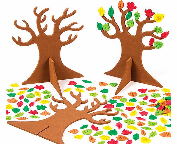 3D Foam Tree Kits - Pack of 4