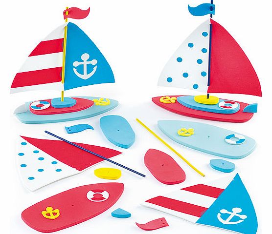 3D Sailboat Kits - Pack of 2