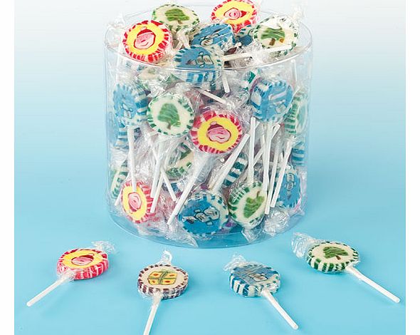 Christmas Lollies - Tub of 100