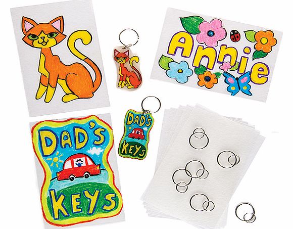 Design a Super Shrink Keyring - Pack of 6