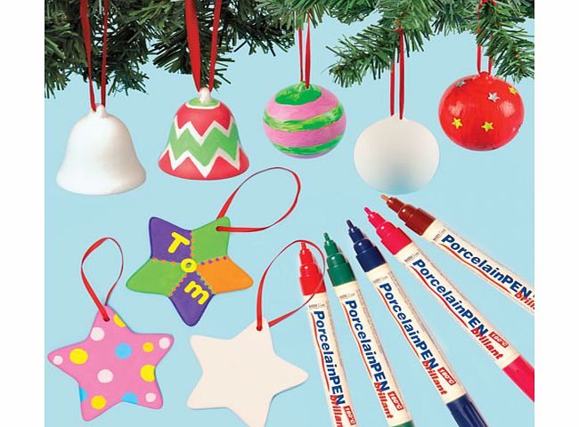 Festive Porcelain Painting Pack - Each