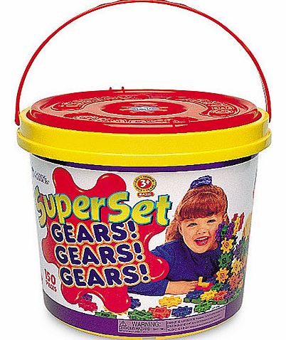 Gears! Giant 150 Piece Super Tub - Each