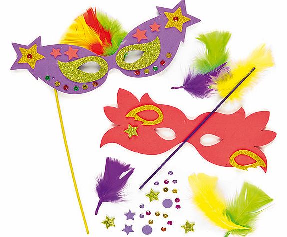 Masquerade Mask Kits - Pack of 2