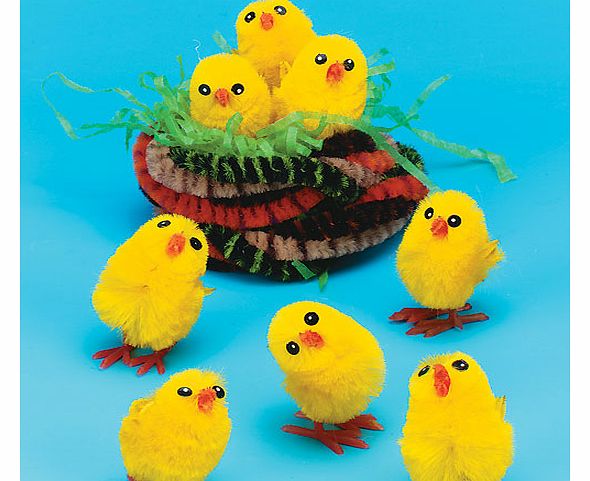 Mini Fluffy Chicks - Pack of 12